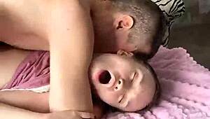 Step-Sis Skipped Panties for Bed, So I Slipped in Beside Her for a Wild Night.