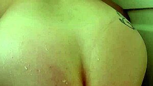 peeping tom neighbour caught me showering with dildo, oh no