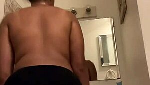 homemade redbone twerking with big tits and ass