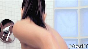 Solo Teen Gal Teases Mambos and Cunt with Dildo Play