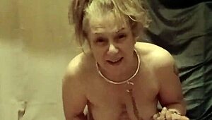 Esclave F Autoseance Uro with Insulting Masturbation Feels Raw