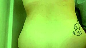 peeping tom neighbour caught me showering with dildo, oh no