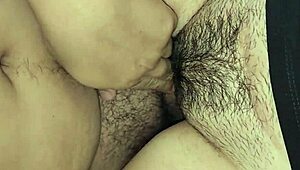 Wow, my hijastra makes it so easy to fuck her tight pussy! Unbelievable!