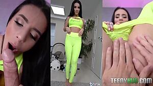 Crazy Neighbor Nelly Kent Drives Me Wild with Her Petite Ass