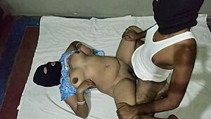 Indian College Couple Sex with Teasing Fat Pussy Lips Exposed