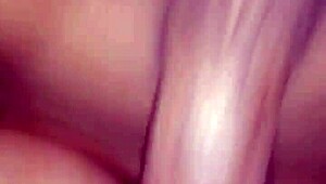 Neighbor Katy moans loudly during creampie fucking when her husband is away