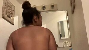 homemade redbone twerking with big tits and ass
