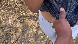 Indian Desi Beauty Drilled Hard in Jungle