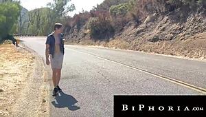 Ever Seen a Latin Couple Smash a Hitchhiking Slut?