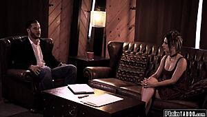 oh mr pullman, the teen student dominates with her monster cock