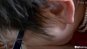 Curvy Mature Lesbian LICKING Pussy with Toy Play Fun - OldNanny