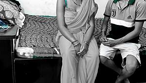 सुपर सेक्सी हॉट भाभी देवर को कमरे में अकेला पकड़ती है फॉर्बिडन फन के लिए