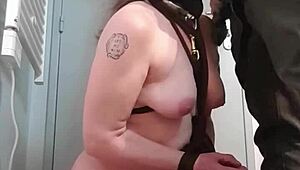 Hey, check this wild bondage blowjob with cum finish!