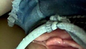 In a Vegas suite, a babe teases her friend with striptease and ass shaking before kissing and licking passionately.