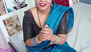 Devar Bhabhi Sex in Hindi - Ravinadesi Enjoys Butt Plug and Hard Pounding