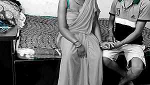 सुपर सेक्सी हॉट भाभी देवर को कमरे में अकेला पकड़ती है फॉर्बिडन फन के लिए