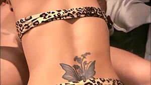 blonde gets cum on face after wild muff diving and doggystyle