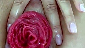 Destroyed Anal with Juicy Prolapse in Extreme Close-Up Amateur Play