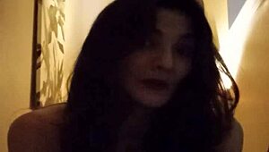 mollyjanexxx shares her big natural tits in an emotional backstage update