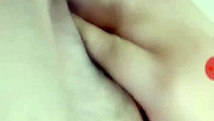 Someone is masturbating in a private moment