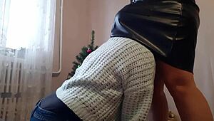 i'm in the office fucking my secretary's face real hard.