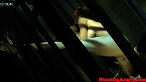 i feel the tight pussy fingering in latex stockings