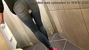 oh man, i was desperate and peed in my jeans, then he peed on my ass and i gave him a blowjob