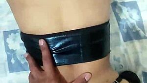 the petite venezuelan model gets approached by her best friend after the costume party