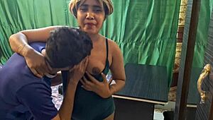 step brother ravages bride’s pussy before wedding day