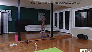 Aubrey Black Shows Why Hot Fitness Milfs Rule with Wild Action