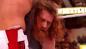 kevin owens and sami zayn battle the usos for wwe tag team title at wrestlemania 39