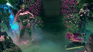 man, i can’t believe Batfuck slammed into Poison Envy’s garden, banging hard in stockings doggystyle.