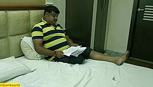 डेम! Middle-aged husband का छोटा 18+ लंड फेल, hot desi wife frustrated!