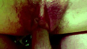 Latina milf fucks hardcore with clit and ass play