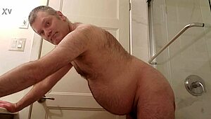 Nude Martin Lavallée Sodomizes Himself With Dildo In Bathroom!