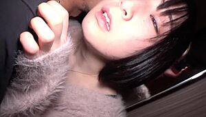 Sakihi-chan reacts intensely as her sensitive body gets touched and nipples teased