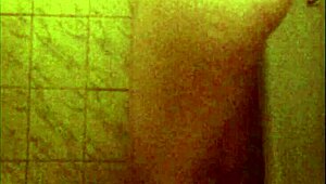 spy shower reveals perfect ebony ass