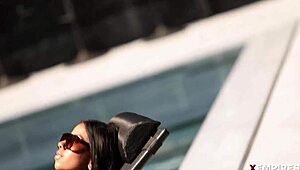 Ameena Green Fucks That Big Hard Cock So Deep!