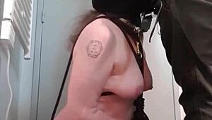 Hey, check this wild bondage blowjob with cum finish!