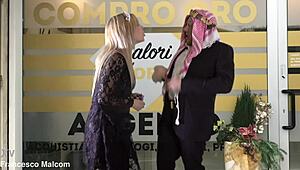 lo sceicco abusivo incula una vera principessa italiana