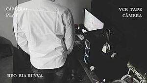 omg, my boss gave me a massage, hope his wife doesn’t find out about this hidden cam!