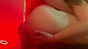 Trans Girlfriend Fucks Sexy Neighbor's Mouth With Anal And Masturbation