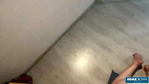 Hot Damn! Irresistible Asian Babe Soffie Ana Soaked in Wet Shower Quickie!