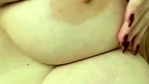 Step sister mistakenly sends video with big natural tits on WhatsApp