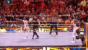 kevin owens and sami zayn battle the usos for wwe tag team title at wrestlemania 39