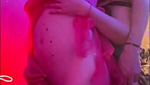 Trans Girlfriend Fucks Sexy Neighbor's Mouth With Anal And Masturbation