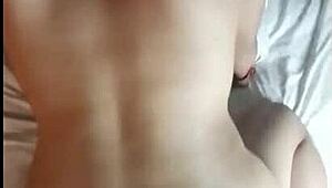 They slid it in so good, I love getting pounded like this every time. Mexican cowgirl riding hard with big ass bouncing.