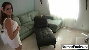 Natasha Enjoys Her Private Alone Time