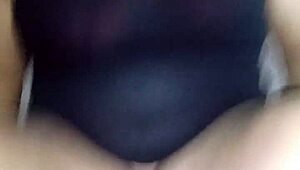 she sucks my cock then i fuck her missionary while filming on phone