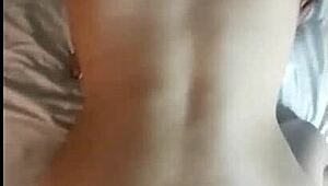 They slid it in so good, I love getting pounded like this every time. Mexican cowgirl riding hard with big ass bouncing.